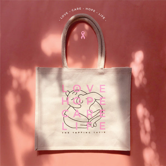 Pink October Grocer Bag